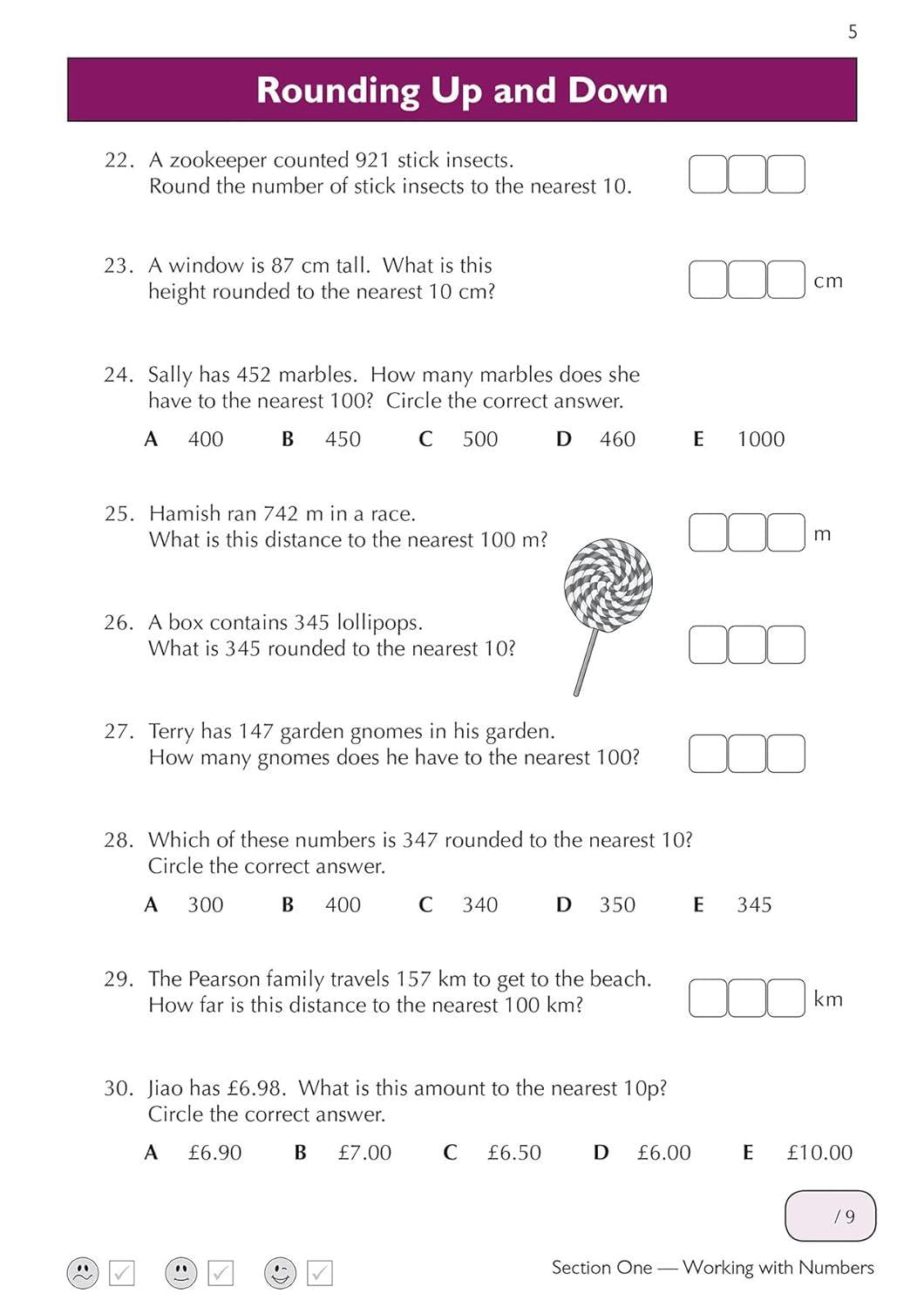 11+ CEM MATHS PRACTICE BOOK AND ASSESSMENT TESTS AGE 7-8