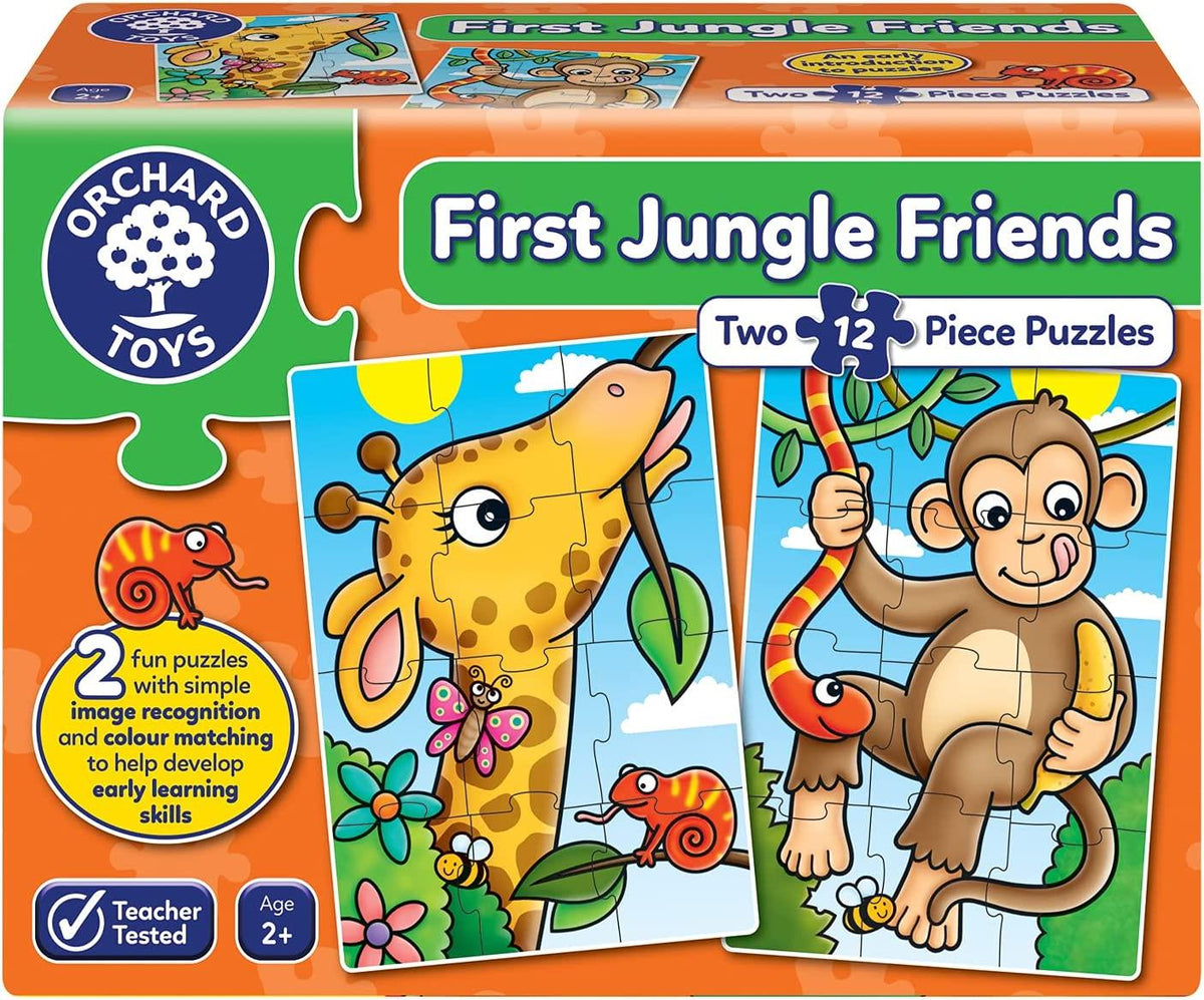 Orchard - First Jungle Friends Jigsaw Puzzle - 12 Pieces