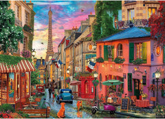 SUNSET OVER PARIS