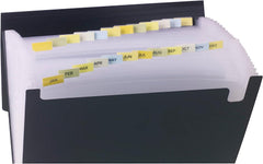 A4 50% Recycled 26 Pocket Black Expanding File
