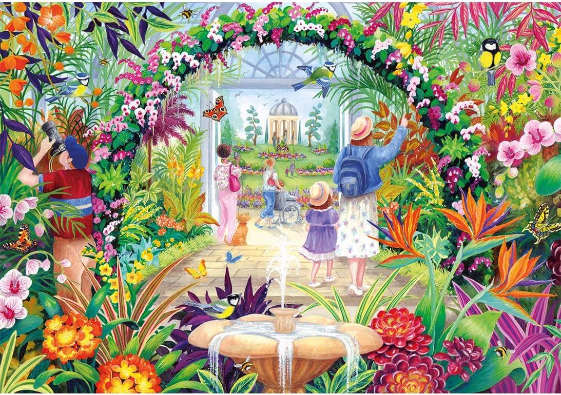 Gibsons Botanical Bloom 500 piece jigsaw puzzle