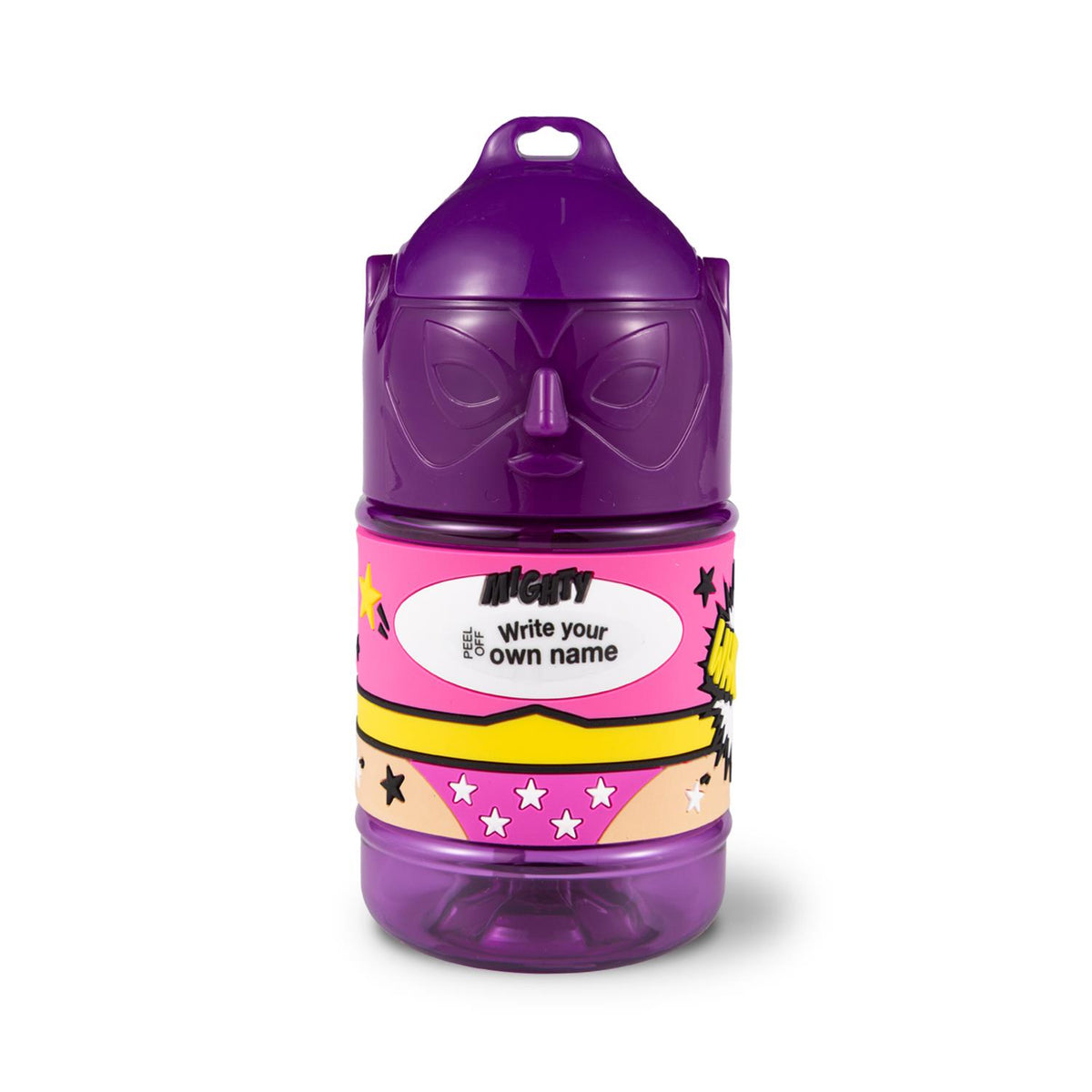 Blank Female Superhero (Purple)
