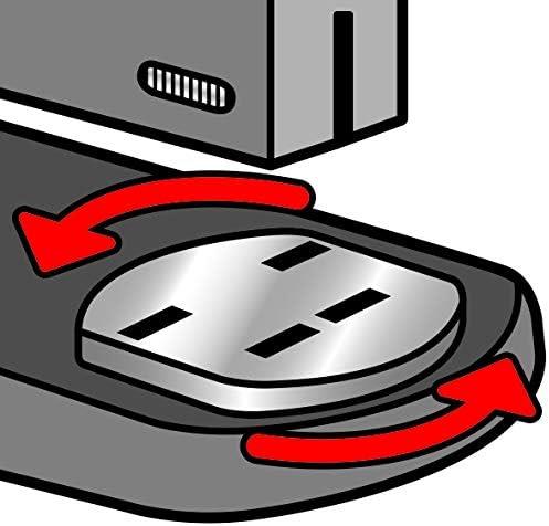 ADVANCED METAL HALF STRIP STAPLER GRAPHITE