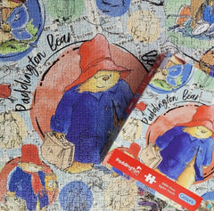 Gibsons Paddington Bear 1000 Piece Jigsaw Puzzle for Grown Ups | Favourite Classic Character Sustainable Family Jigsaw Premium