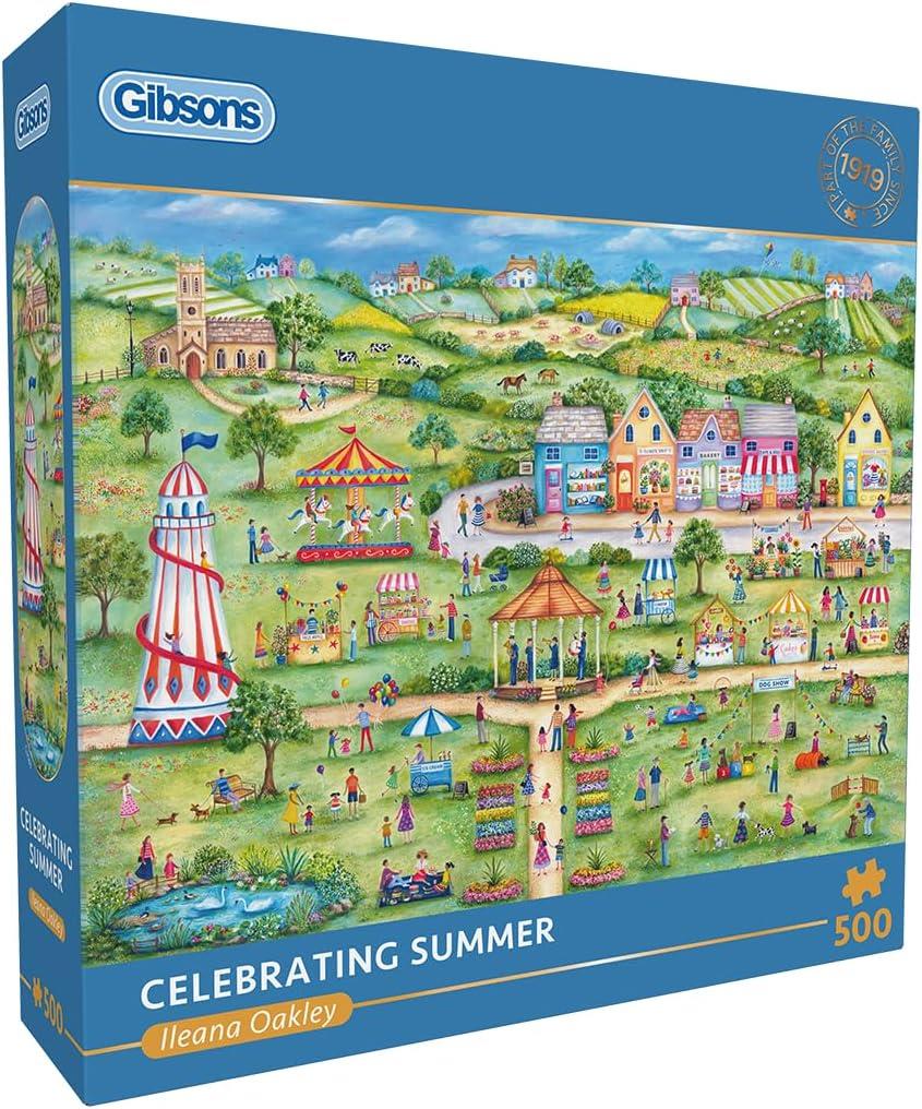 Gibsons Celebrating Summer 500 piece jigsaw puzzle