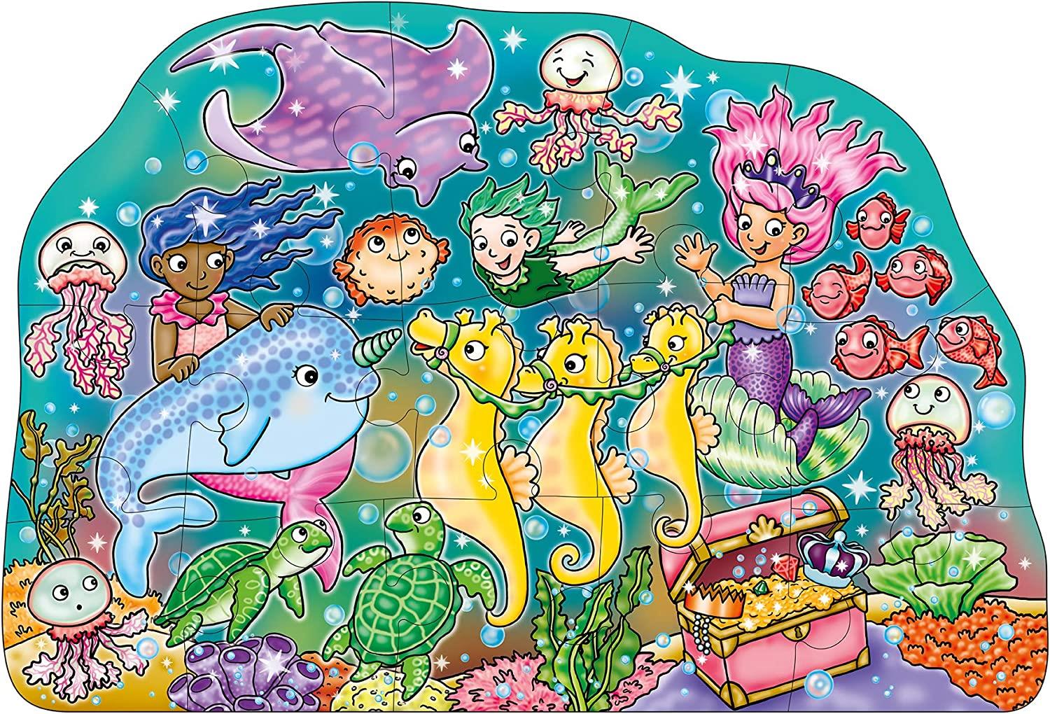 Orchard - Mermaid Fun Jigsaw Puzzle - 15 Pieces