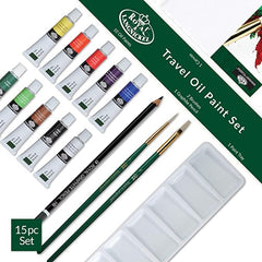 3T OIL PAINTING CLAMSHELL 15 PIECE
