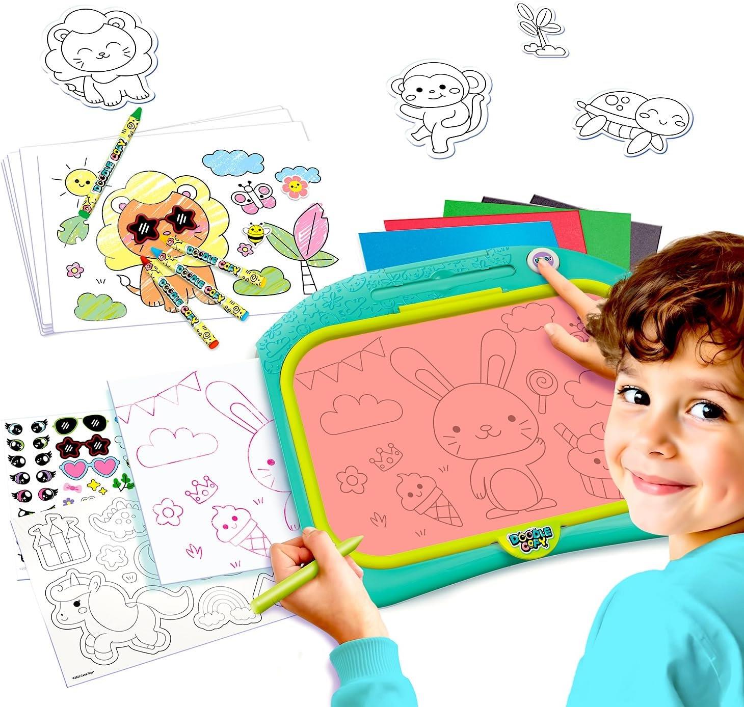 Doodle Copy Draw & Print – Kids Doodle Board that Prints Your Designs! Create Colouring-In Templates and Drawings for Endless Creative Fun for Children Aged 4 and Up