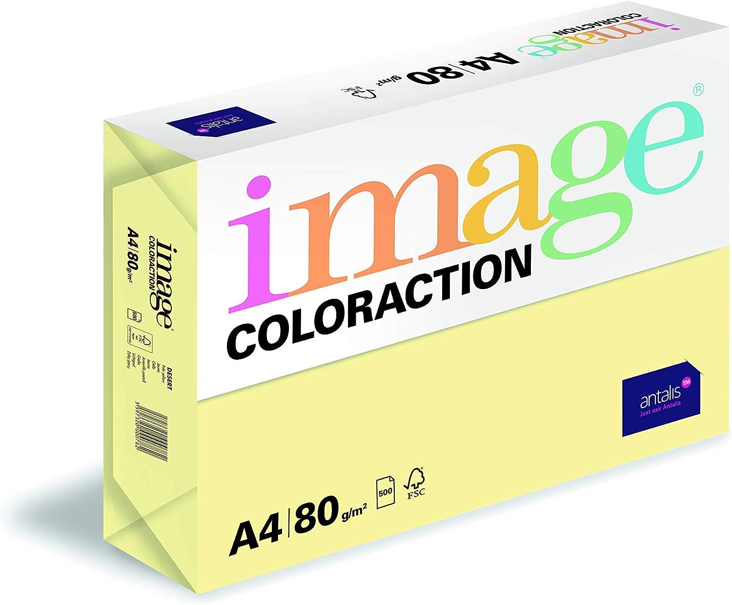 Image Coloraction Pale Yellow (Desert) A4 210 x 297MM 80GSM FSC4