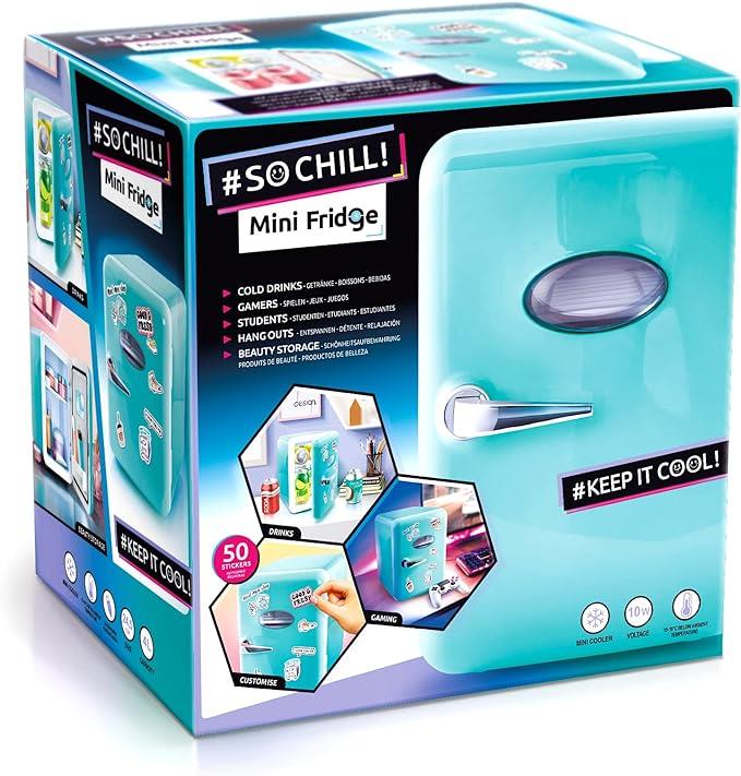 SO CHILL MINI FRIDGE TEAL