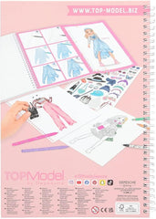 TOPModel Colouring Book With Pen Set