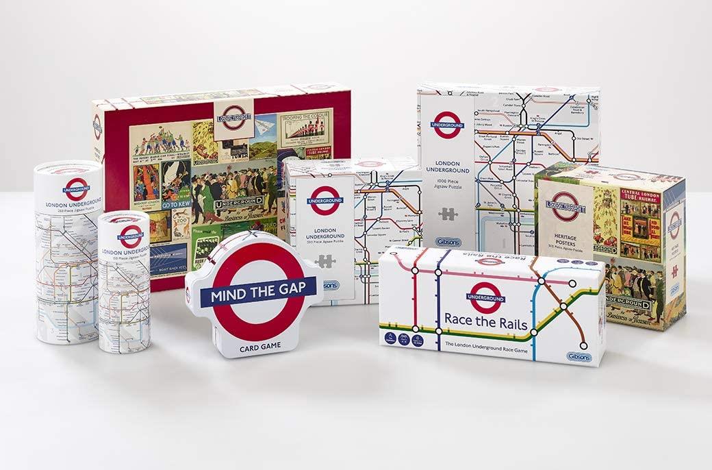 Gibsons Jigsaw Puzzle - TFL London Underground Map In Gift Box - 500 Pieces