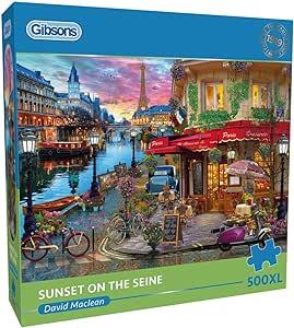 SUNSET ON THE SEINE (500XL)