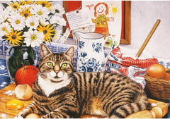 Gibsons A Cracking Bake 500 piece jigsaw puzzle Cat jigsaw