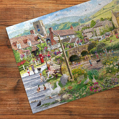 Gibsons Puddle Ducks 500 piece jigsaw puzzle