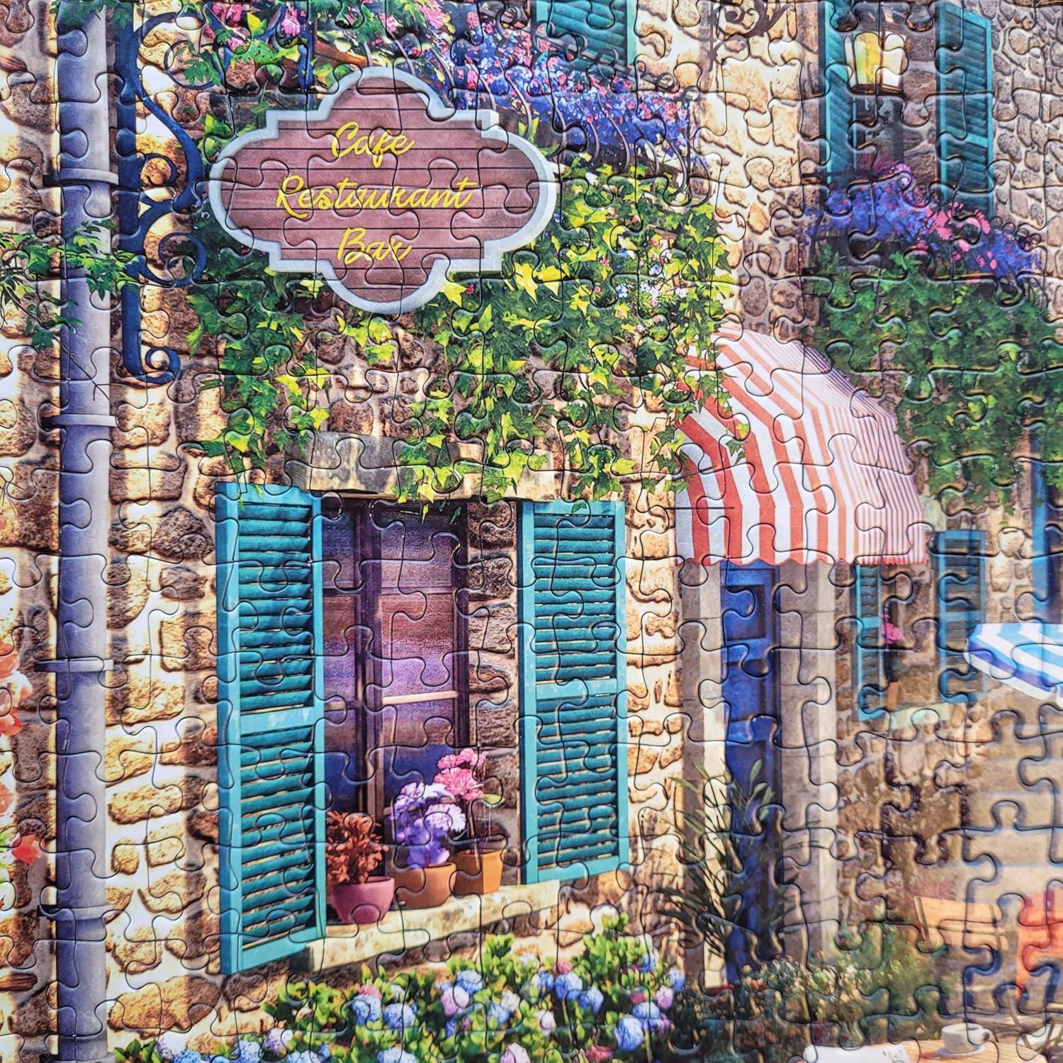 Morning in the Med | Gibsons Games 1000 Piece Jigsaw Puzzle | Mediterranean Theme