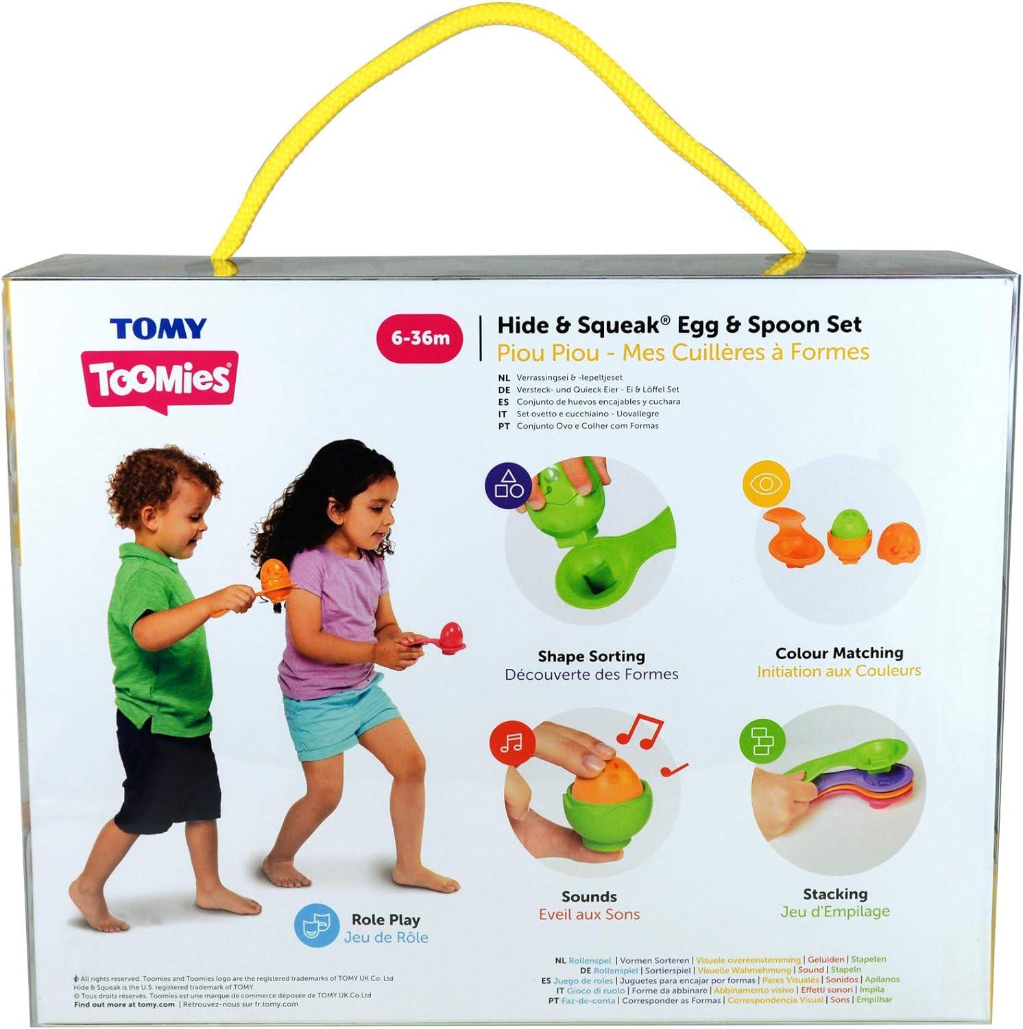 HIDE AND SQUEAK EGG AND SPOON SET