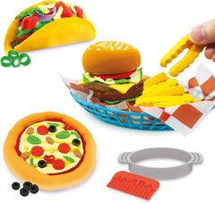 So Slime Sensations Street Food Crush – Create Pizza, Tacos & Burgers with DIY Slime Kit – Fun ASMR Activity for Kids