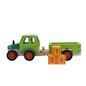 Tractor and Trailer (with bales)
