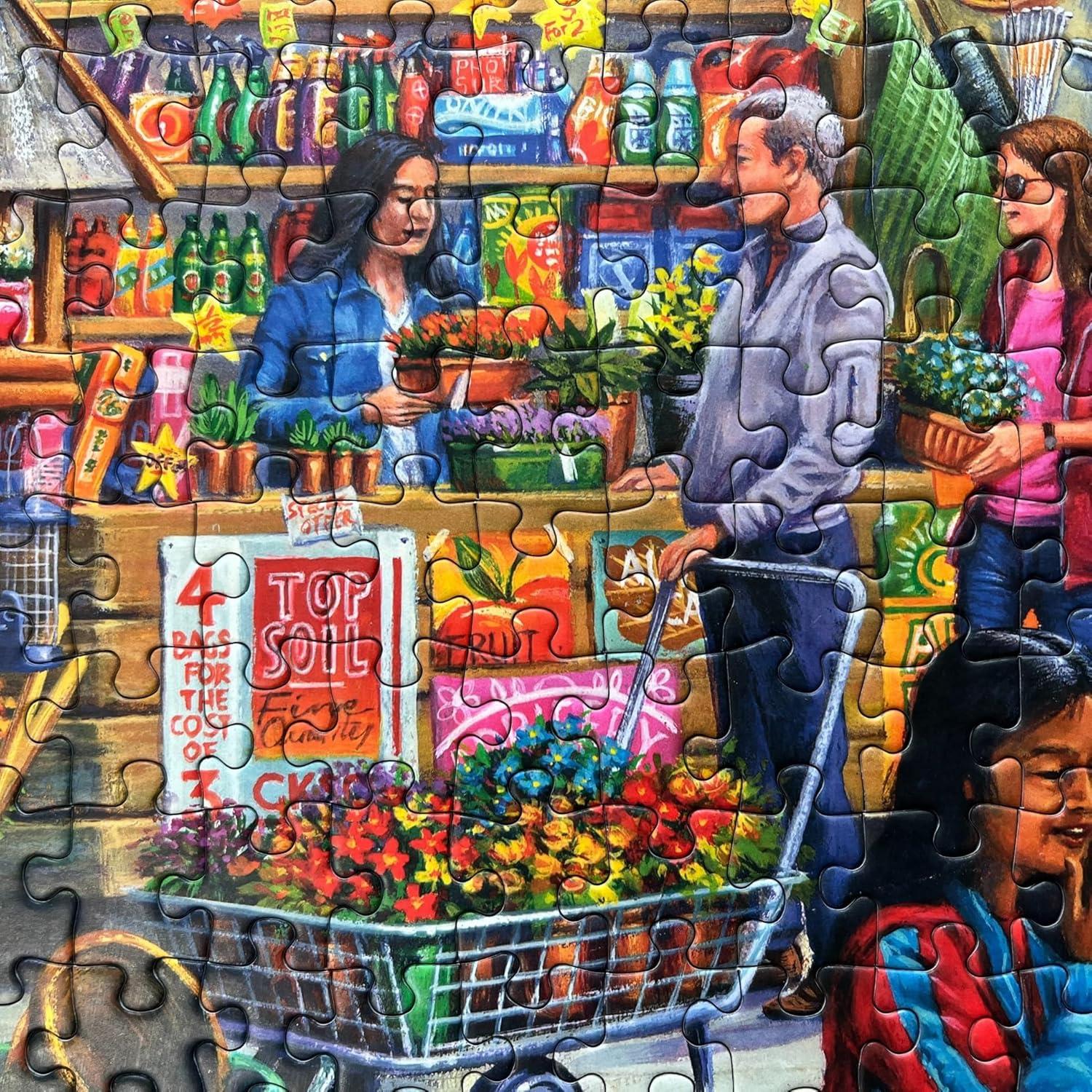 Gardener’s Delight | 1000 Piece Jigsaw Puzzle | Garden Centre Puzzle | Sustainable Jigsaw Puzzle for Adults | Premium 100% Recycled Board | Great Gift for Adults | Gibsons Games