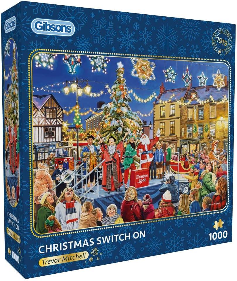 Gibsons 1000 Piece Jigsaw Puzzle Christmas Switch On Christmas Puzzle B Corp Jigsaw Puzzle