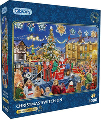 Gibsons 1000 Piece Jigsaw Puzzle Christmas Switch On Christmas Puzzle B Corp Jigsaw Puzzle