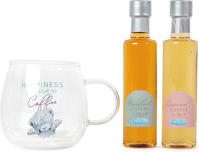 COFFEE MUG AND SYRUPS SET