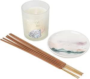 Incense Sticks Candle and Dish Set