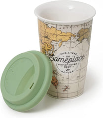PORCELAIN MUG - TU VUO' FA' L'AMERICANO - TRAVEL
