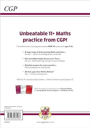 11+ CEM MATHS PRACTICE BOOK AND ASSESSMENTS TESTS AGE 8-9