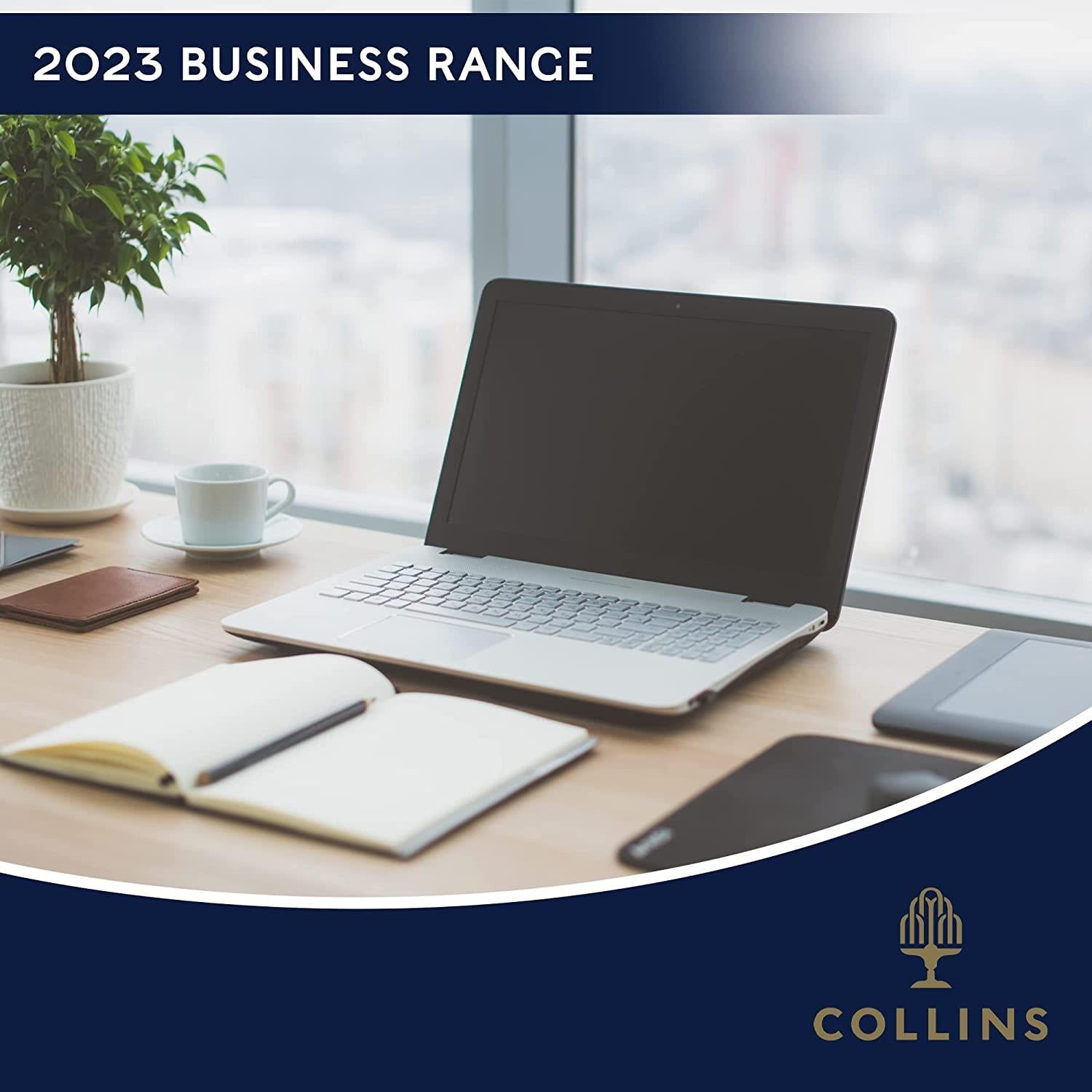 A4 WEEK TO VIEW WITH APPOINTMENTS 2023 BLACK