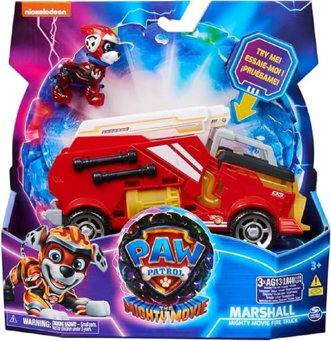 PAW PATROL MIGHTY MOVIE THEMED VEHICLE ASSORTED