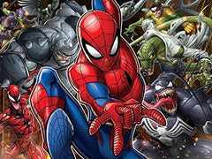 SPIDER-MAN ENSEMBLE PRIME 3D 500PC PUZZLE