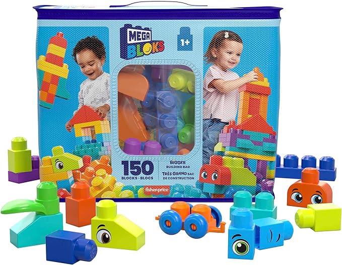 MEGA BLOCKS BIGGER BUILDING BAG 150 PIECES