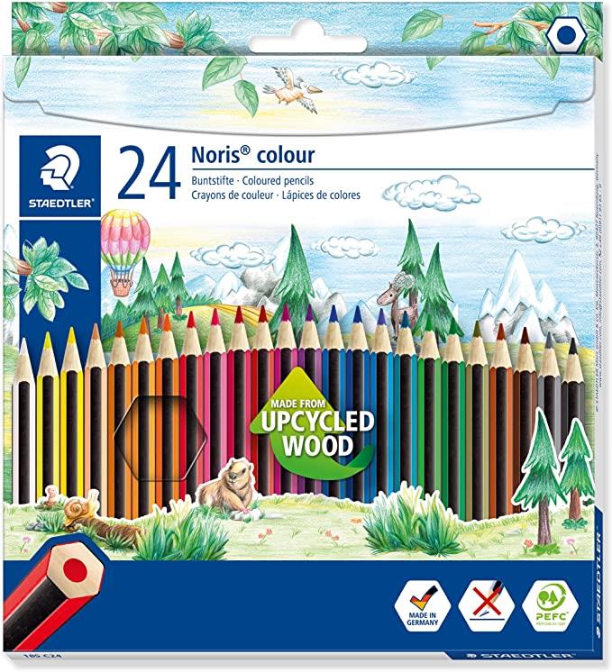 NORIS COLOUR PENCILS PACK OF 24