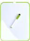 A4 MAGNETIC DRYWIPE BOARD AND PEN GREEN