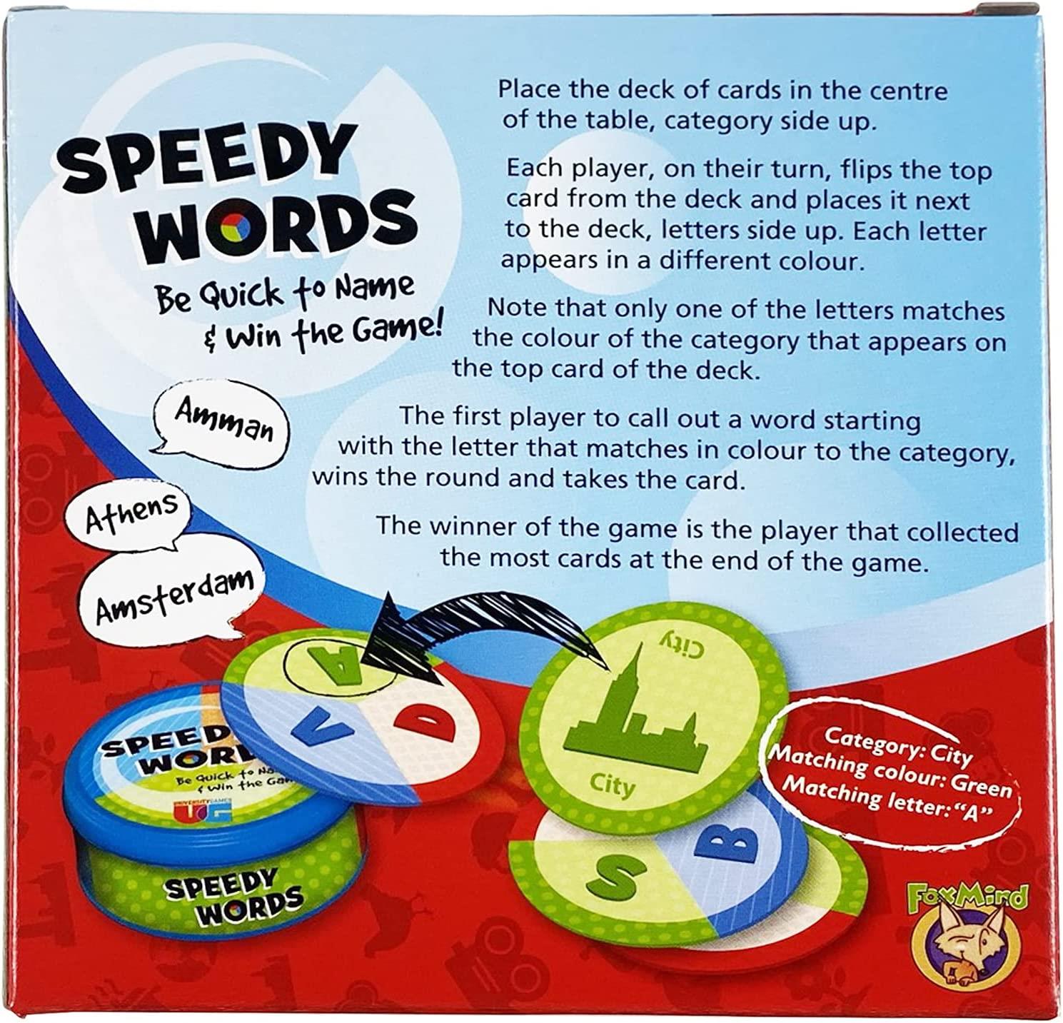 SPEEDY WORDS
