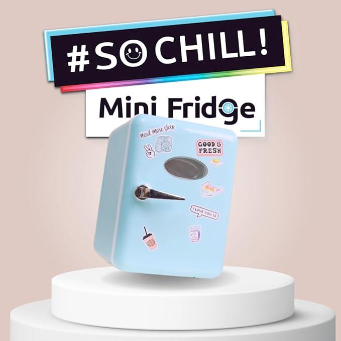 SO CHILL MINI FRIDGE TEAL
