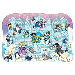 Orchard Toys Ice Palace Jigsaw Puzzle, 50-Piece Puzzle, Include Poster and Educational Learning, Perfect For Ages