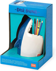 CERAMIC PEN HOLDER - DESK FRIENDS - SHARK