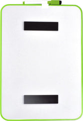 A4 MAGNETIC DRYWIPE BOARD AND PEN GREEN