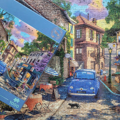 Morning in the Med | Gibsons Games 1000 Piece Jigsaw Puzzle | Mediterranean Theme