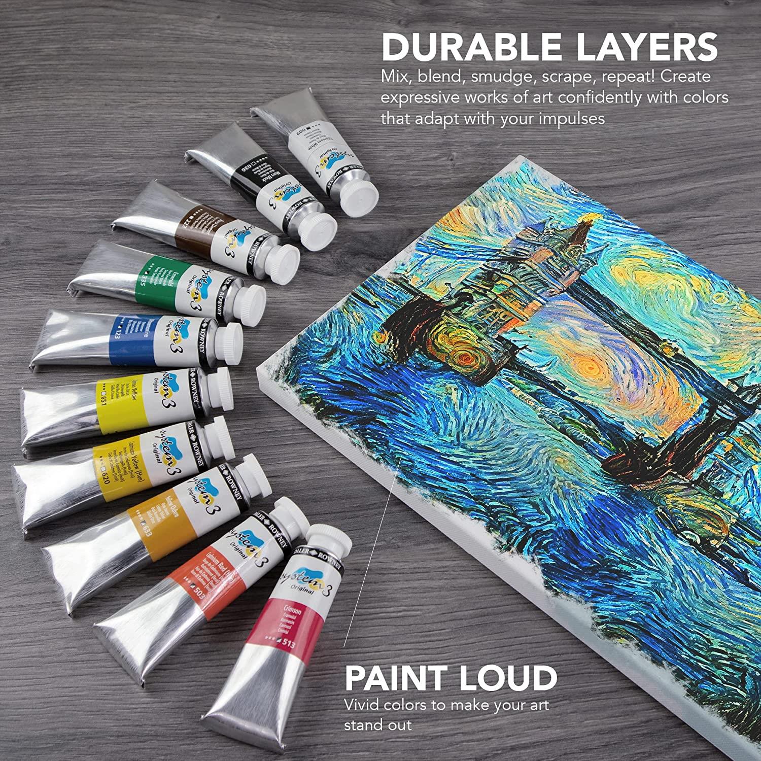 DAL SYSTEM3 ACRYLIC 10x37ML STUDIO SET