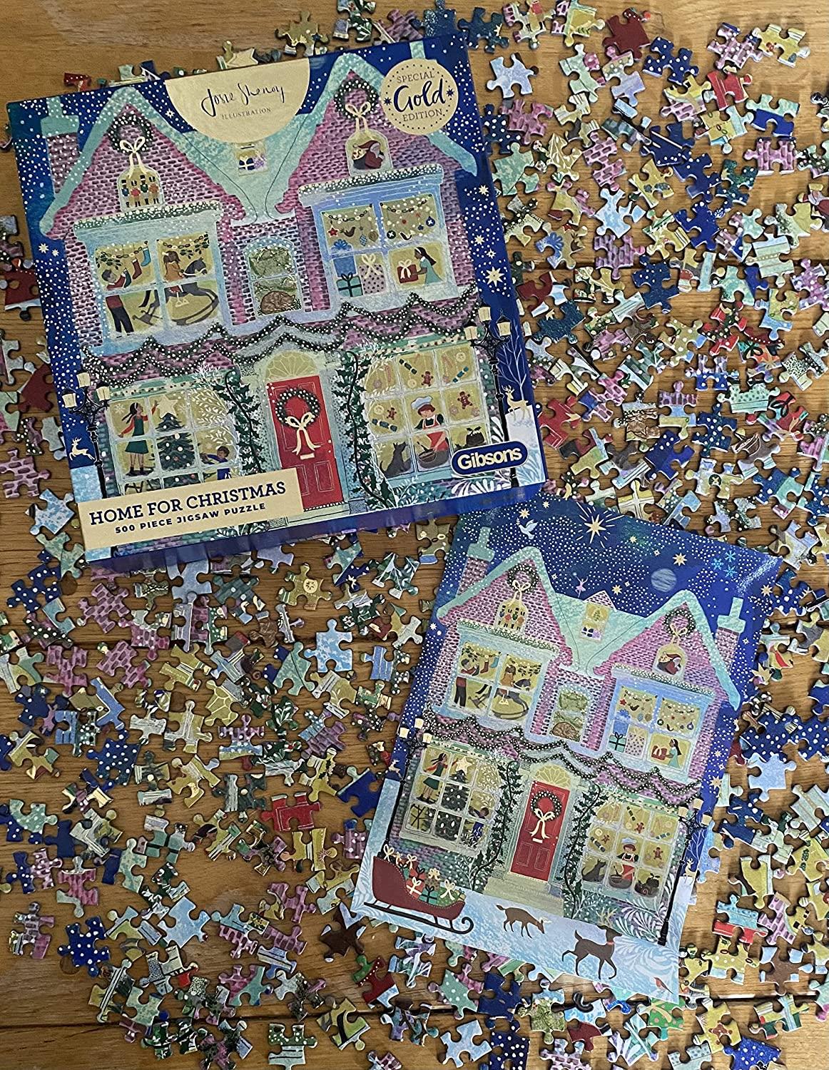 Gibsons Jigsaw Puzzle - Home for Christmas - 500 Pieces