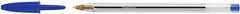 BIC CRISTAL BPOINT MEDIUM BLUE PK10
