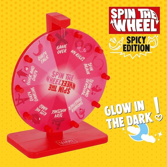 ANSWER WHEEL SPIN THE WHEEL SPICY