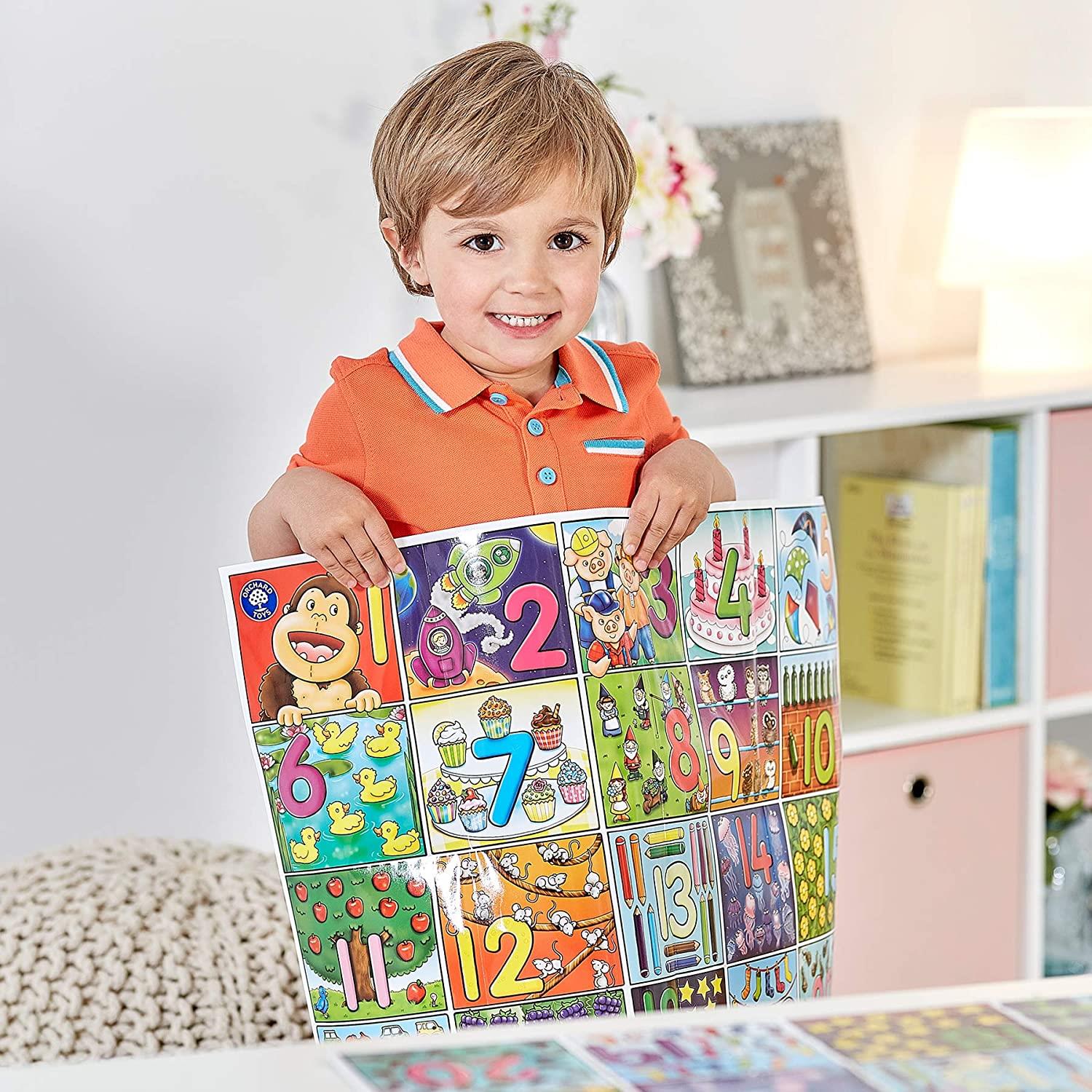 Orchard - Big Number Jigsaw Puzzle - 20 Pieces