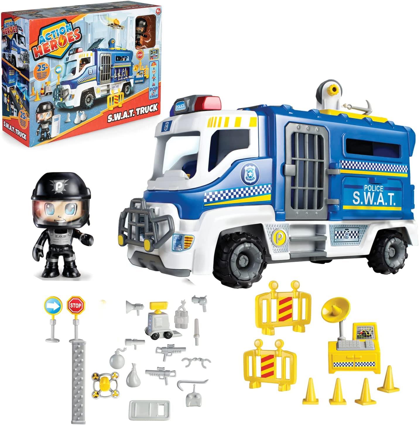 ACTION HEROES POLICE SWA