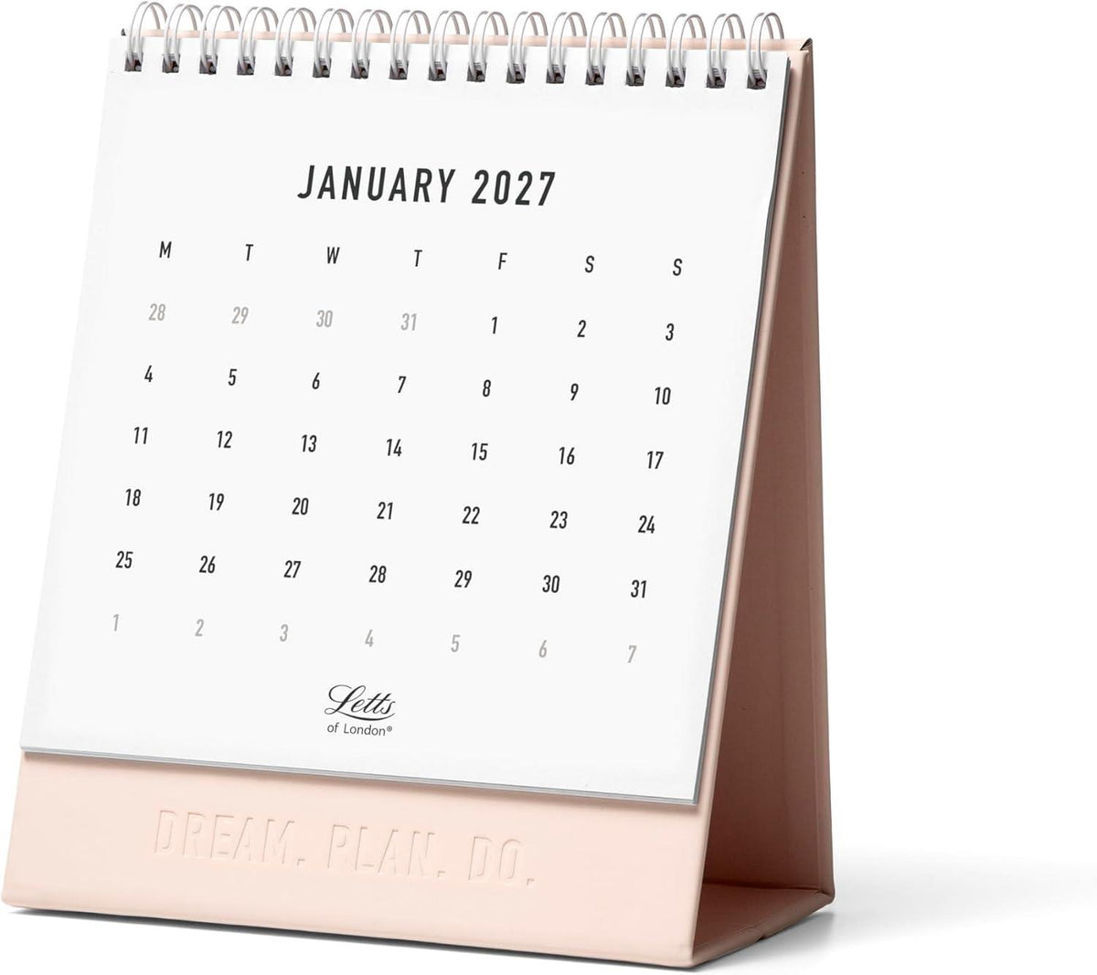 Conscious Desk Calendar Rosewater