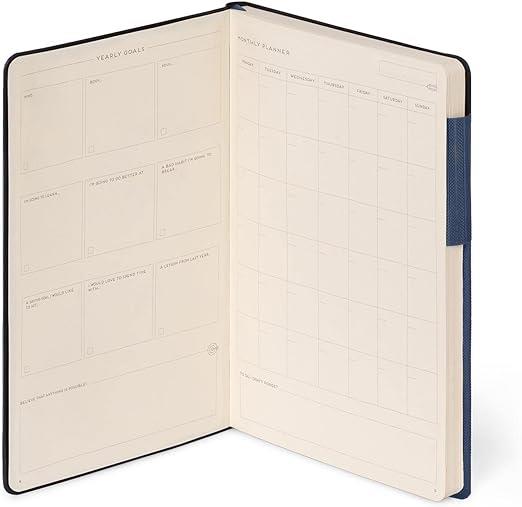 Legami  My Notebook - Medium Lined - Galactic Blue